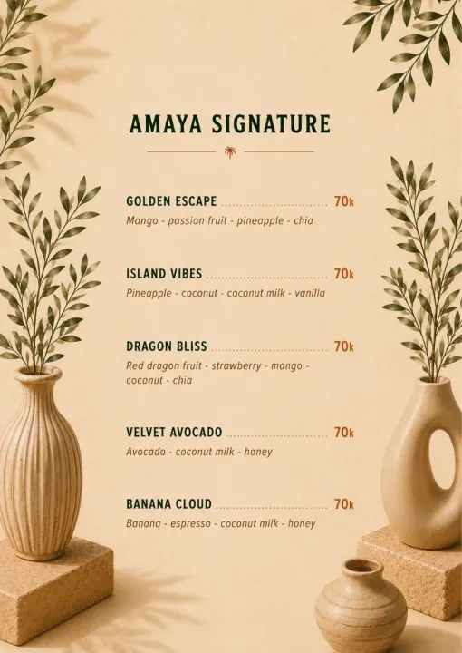 Menu page 8